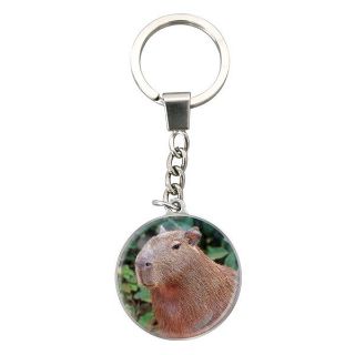Obrázek z Klíčenka kulatá 3,2cm - kapybara (24) 